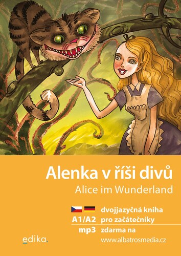 Kniha Alenka v říši divů A1/A2 (NJ–ČJ)