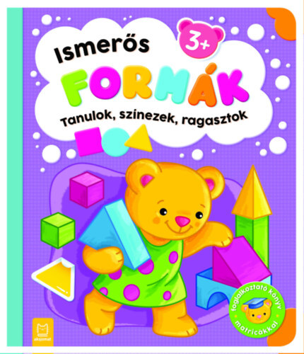 Kniha Tanulok, színezek, ragasztok - Ismerős formák - Sylwia Kajdana