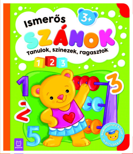 Kniha Tanulok, színezek, ragasztok - Ismerős számok - Sylwia Kajdana
