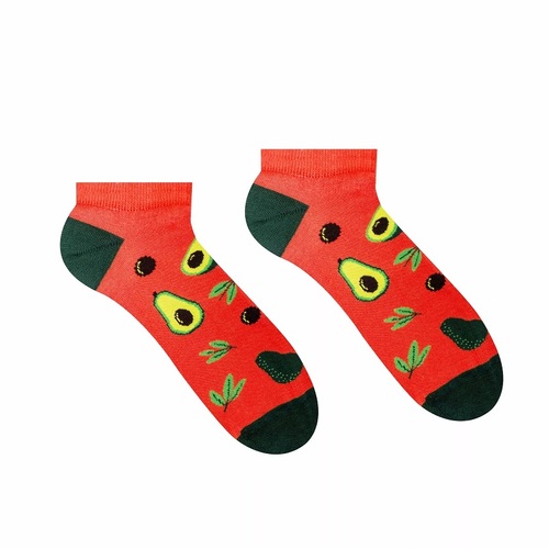 Unisex členkové ponožky Avocado HestySocks (veľkosť: 43-46)
