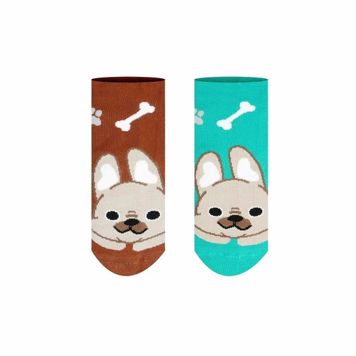 Unisex členkové ponožky Buldog HestySocks (veľkosť: 35-38)