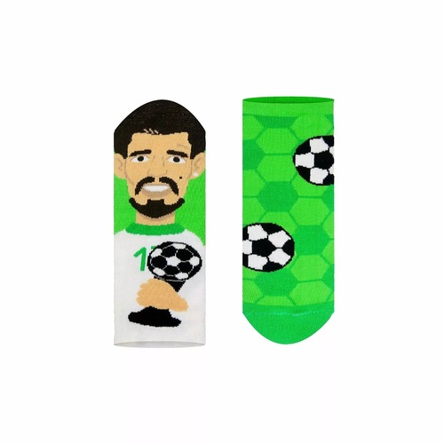 Unisex členkové ponožky Futbalista HestySocks (veľkosť: 35-38)