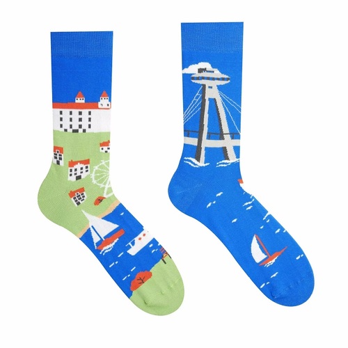 HestySocks Unisex ponožky Bratislava HestySocks (veľkosť: 39-42)