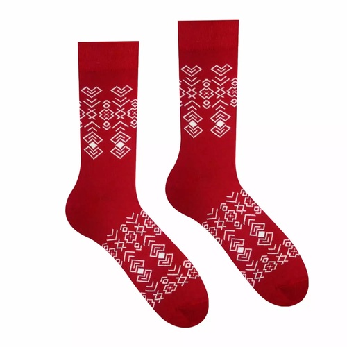Unisex ponožky Čičman Bordový HestySocks (veľkosť: 43-46)