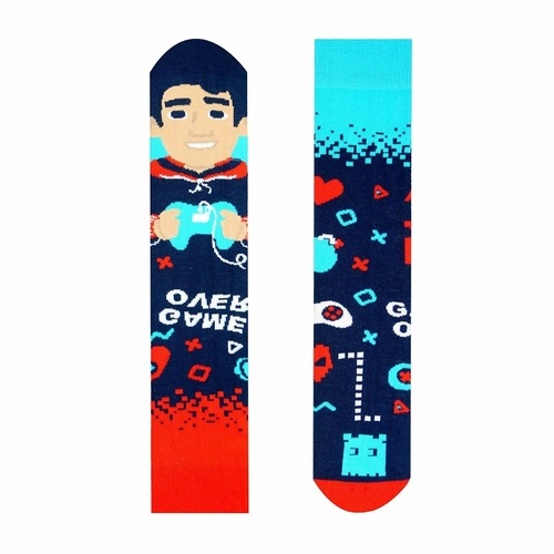 Unisex ponožky Gamer HestySocks (veľkosť: 39-42)