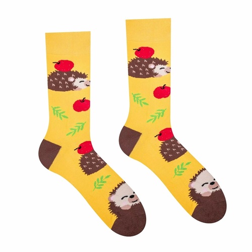 HestySocks Unisex ponožky Ježko HestySocks (veľkosť: 35-38)