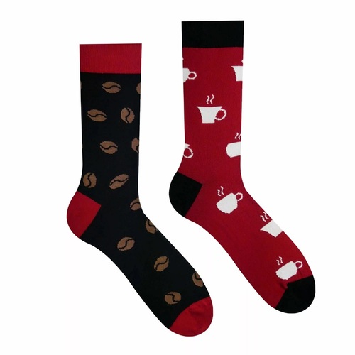 Unisex ponožky Kávopič HestySocks (veľkosť: 39-42)