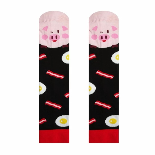 Unisex ponožky Prasiatko HestySocks (veľkosť: 43-46)
