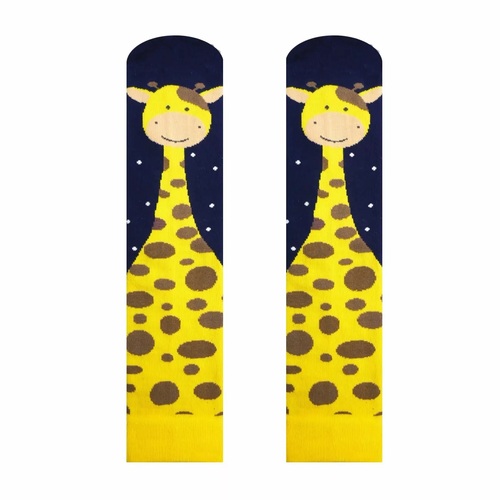 Unisex ponožky Žirafa HestySocks (veľkosť: 43-46)