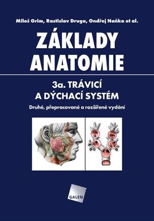 Kniha Základy anatomie 3a - Trávicí a dýchací systém