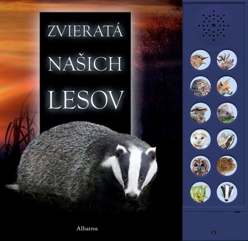 Kniha Zvieratá našich lesov