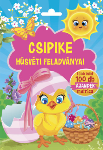 Csipike húsvéti feladványai - Több mint 100 db ajándék matrica