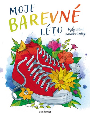 Kniha Moje barevné léto – relaxační omalovánky