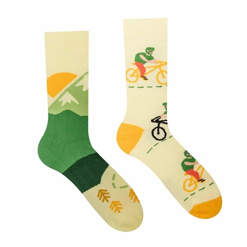 HestySocks Unisex ponožky Cyklista HestySocks (veľkosť: 35-38)