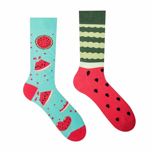 HestySocks Unisex ponožky Melón HestySocks (veľkosť: 35-38)