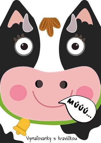 Kniha Vymaľovanky s Kravičkou Múúú ...