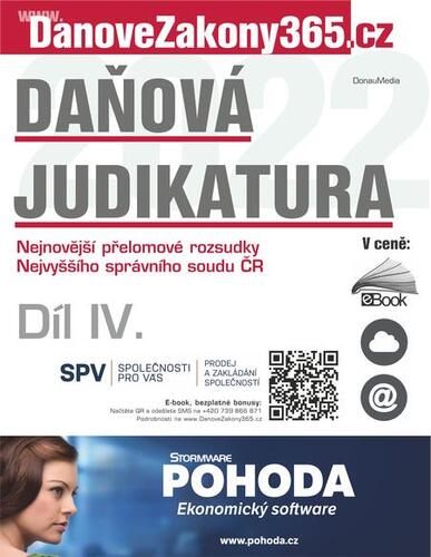 Kniha Daňová judikatura (IV.) - Kolektív autorov