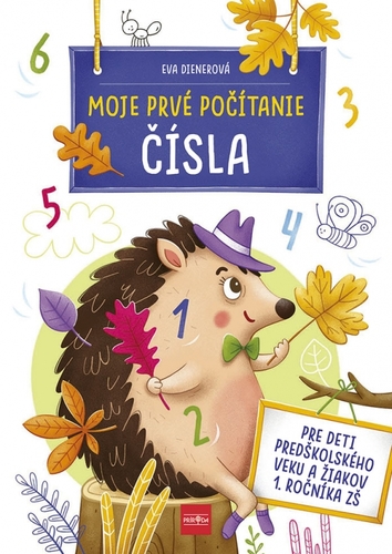 Kniha Moje prvé počítanie: ČÍSLA