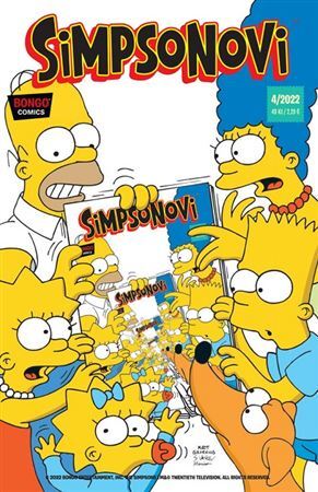 Kniha Simpsonovi 4/2022