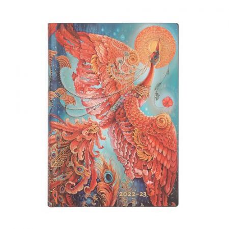 Diár Paperblanks 2022/23 Firebird Midi