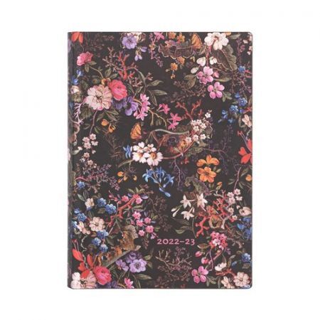 Diár Paperblanks 2022/23 Floralia Midi