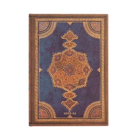 Diár Paperblanks 2022/23 Safavid Indigo Midi