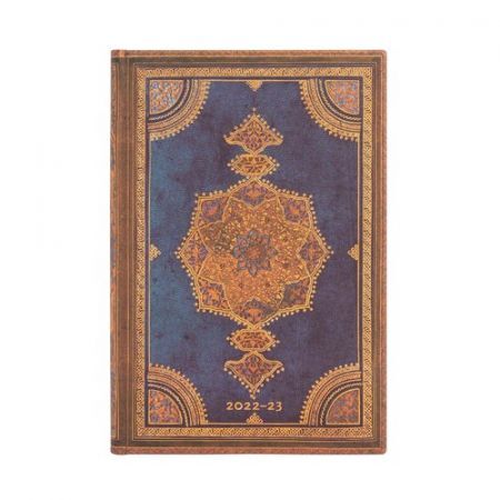 Diár Paperblanks 2022/23 Safavid Indigo Mini