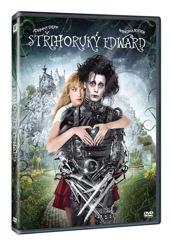 Kniha Střihoruký Edward DVD
