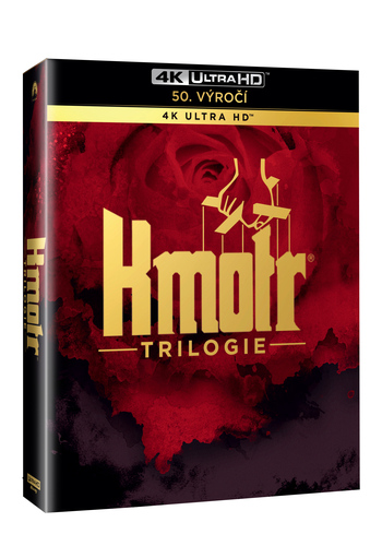 Kniha Kmotr kolekce 1.-3. edice k 50. výročí 4K Ultra HD