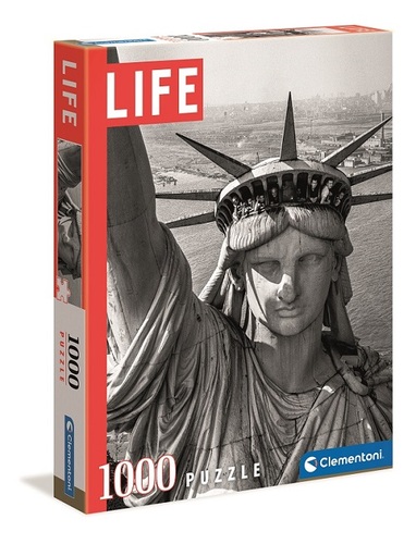 Puzzle Life Collection: Socha slobody 1000 Clementoni