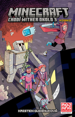 Kniha Minecraft komiks: Chodí wither okolo 3