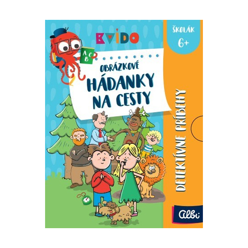 Kniha Albi Kvído: Obrázkové hádanky 2
