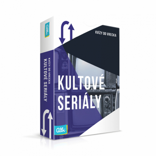 Kniha Albi Kvízy do vrecka: Kultové seriály