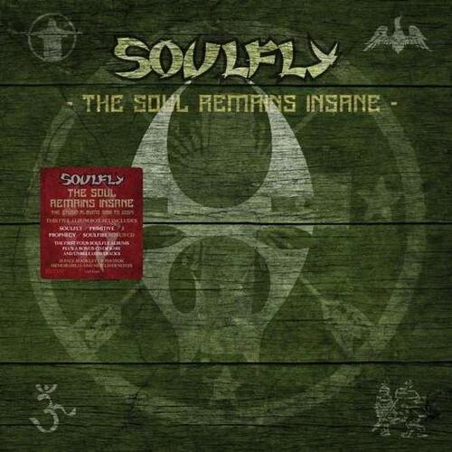 Kniha Soulfly - The Soul Remains Insane: The Studio Albums 1998 - 2004 5CD