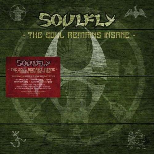 Kniha Soulfly - The Soul Remains Insane: The Studio Albums 1998 - 2004 8LP