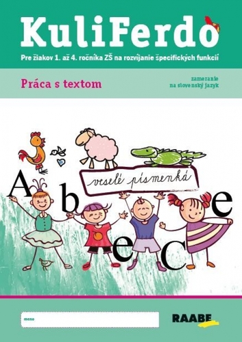 Kniha Kuliferdo - Práca s textom