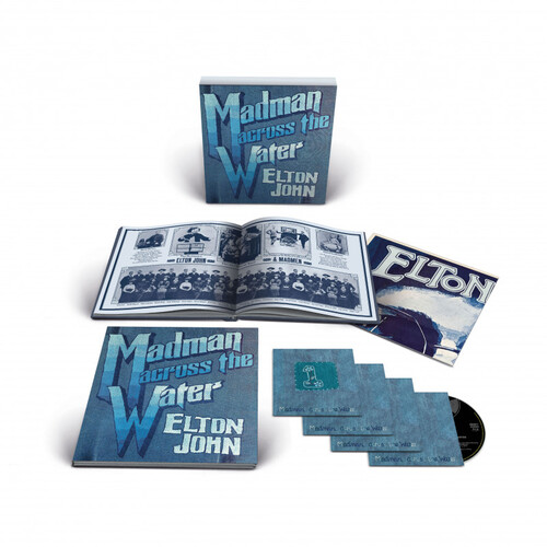 Kniha John Elton - Madman Across The Water (Super Deluxe Box Set) 3CD+BD