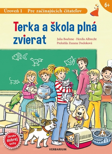 Kniha Terka a škola plná zvierat