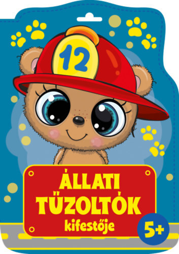 Állati tűzoltók kifestője - 5 éves kortól