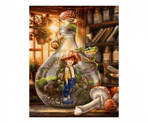 Maľovanie podľa čísel Škriatok (40x50 cm) Schipper