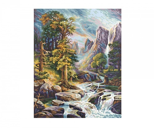 Maľovanie podľa čísel Vo veľhorách (40x50 cm) Schipper