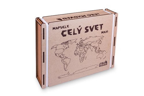 Mapucle Svet MAXI - drevená krabička