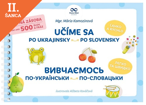 Lacná kniha Učíme sa po ukrajinsky - po slovensky
