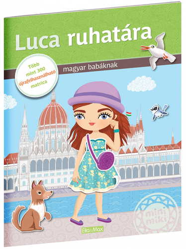 LUCA RUHATÁRA – Matricás könyv - Ema Potužníková,Lucie Jenčíková