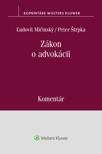 Kniha Zákon o advokácii
