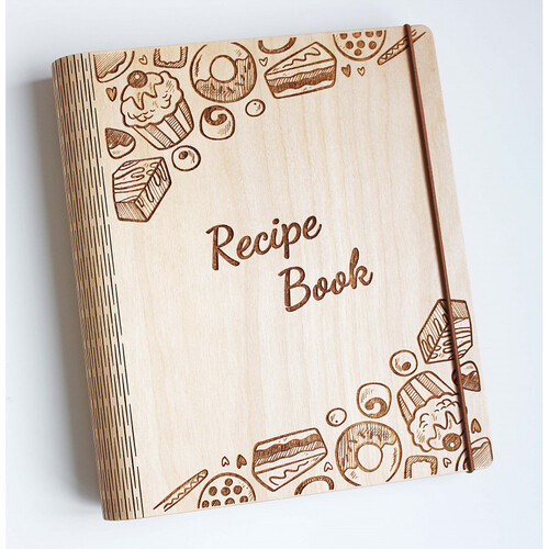 Kniha Interess Drevený receptár Sladky receptarik