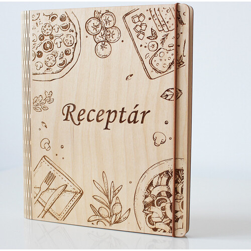 Kniha Interess Drevený receptár Taliansky