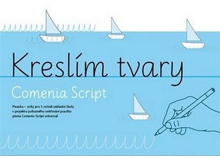 Kniha Kreslím tvary. Comenia Script