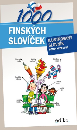 Kniha 1000 finských slovíček, 2. vydání - Petra Hebedová