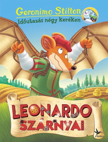 Kniha Leonardo szárnyai - Geronimo Stilton